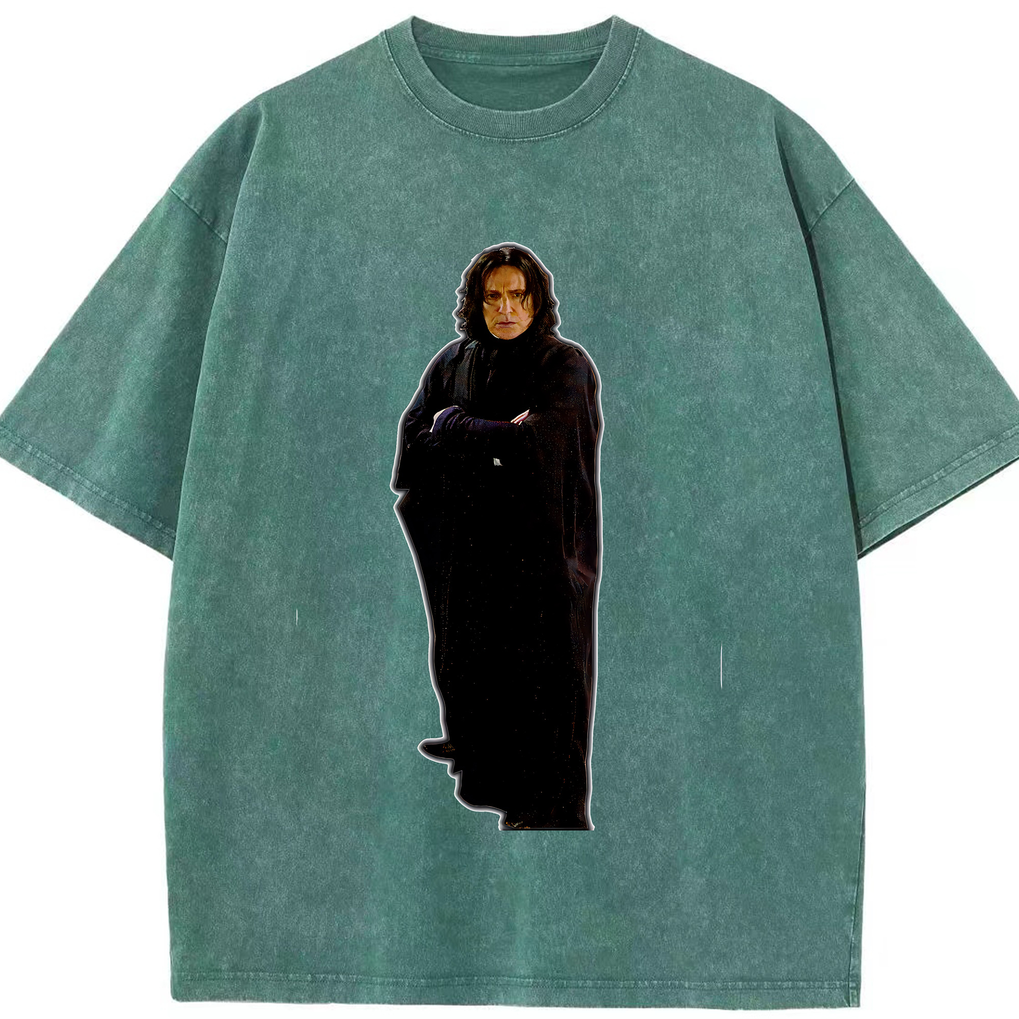 （画像用） Harry Potter ハリー・ポッターシリーズ 綿100% ヴィンテージ風 半袖Tシャツ（フロントプリント）